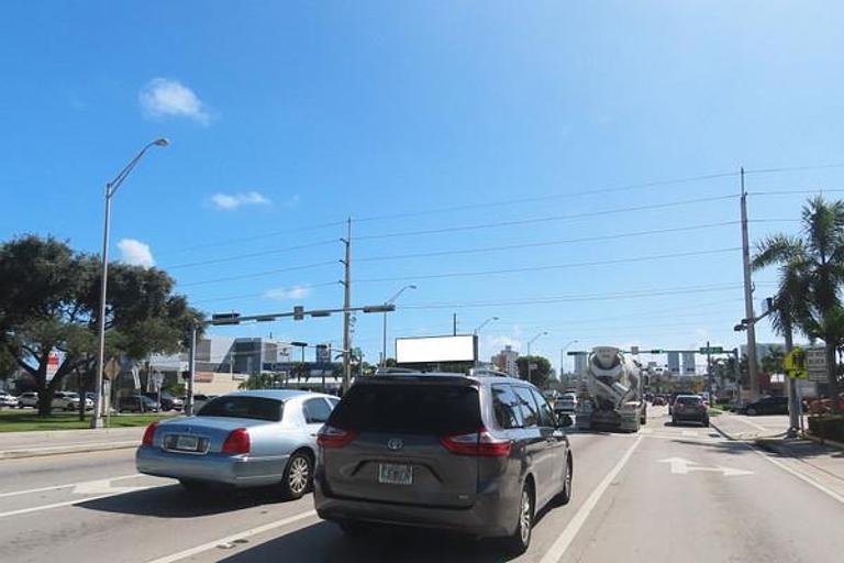 Photo of a billboard in North Miami Beach