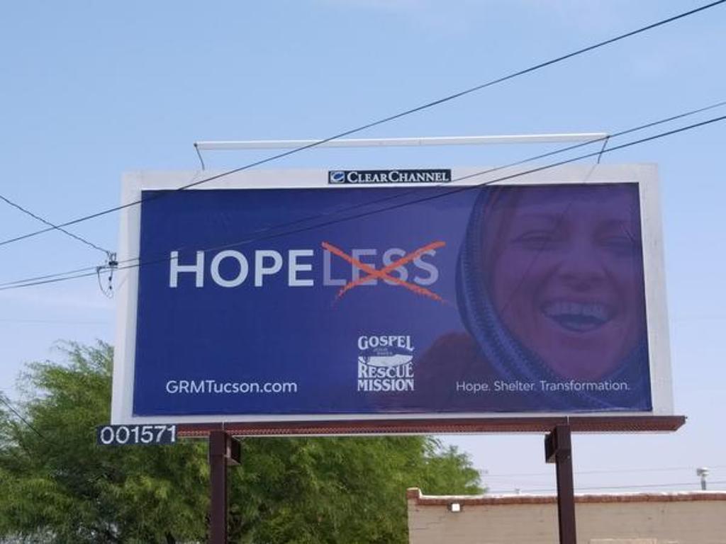 Photo of a billboard in Tucson