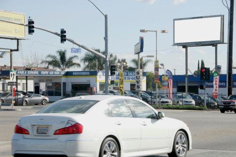 Photo of an outdoor ad in Chino