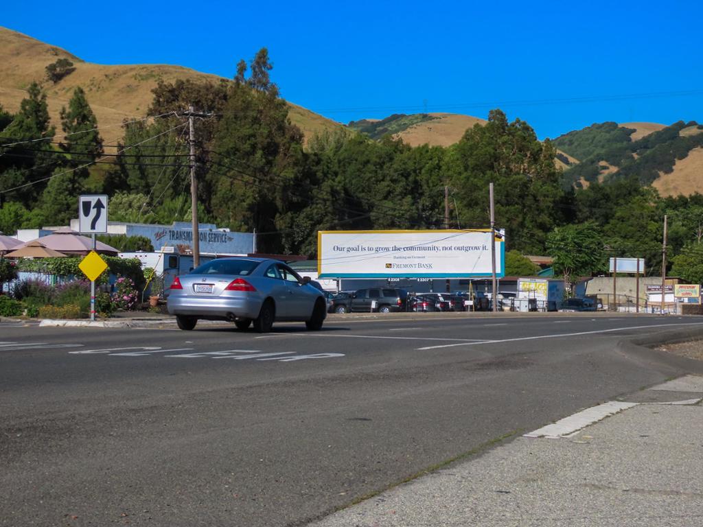 Photo of an outdoor ad in Pleasanton