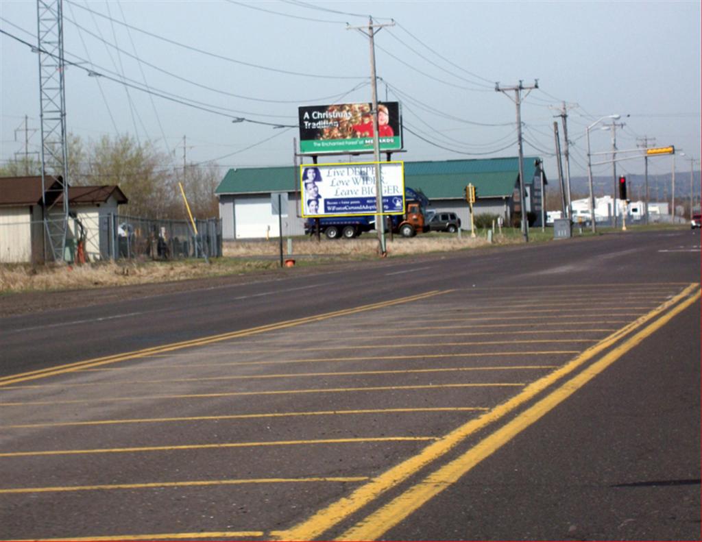 Photo of a billboard in Brule