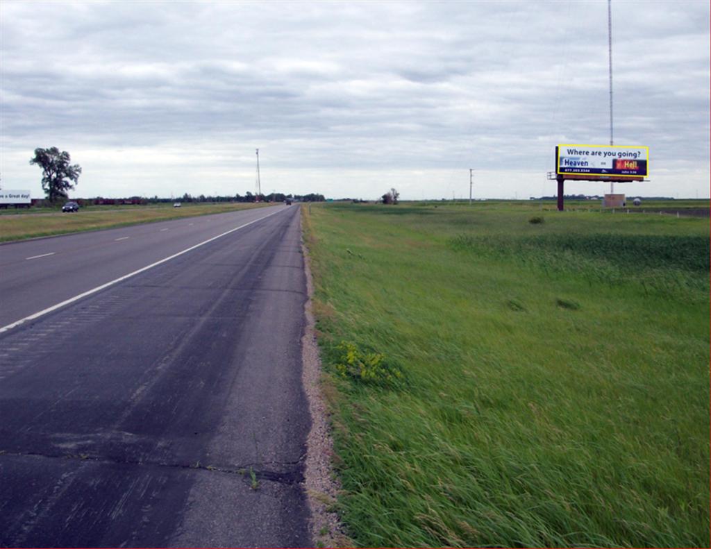 Photo of a billboard in Valley City
