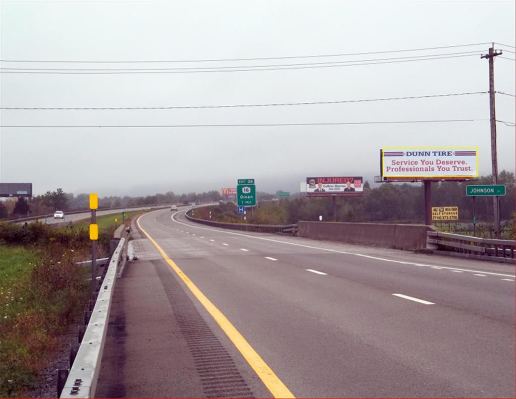 Photo of a billboard in Olean