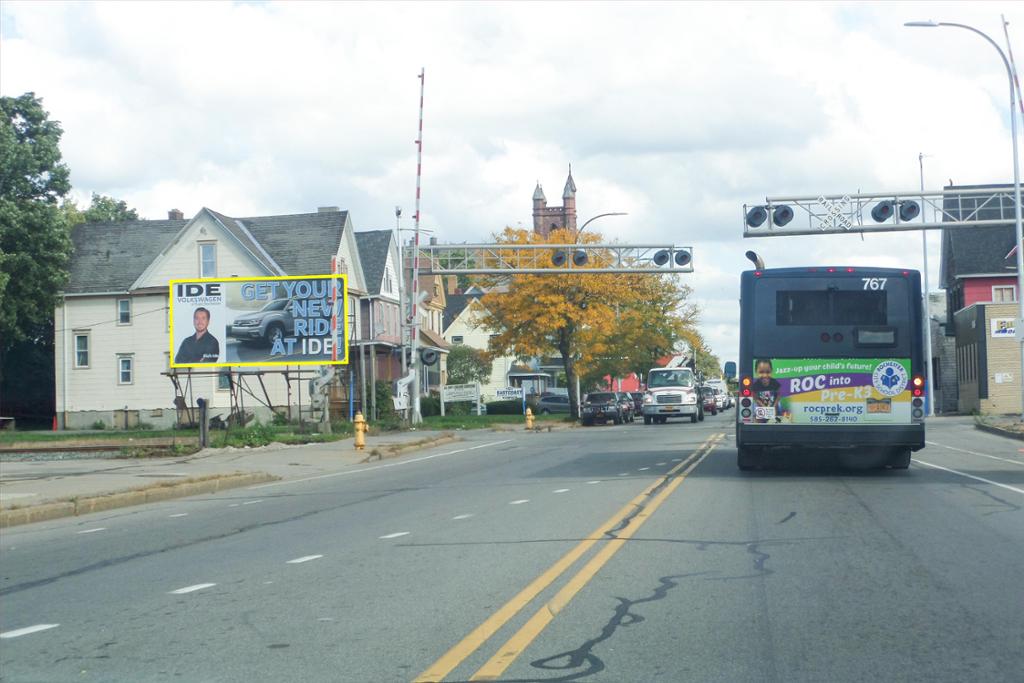 Photo of an outdoor ad in Rochester