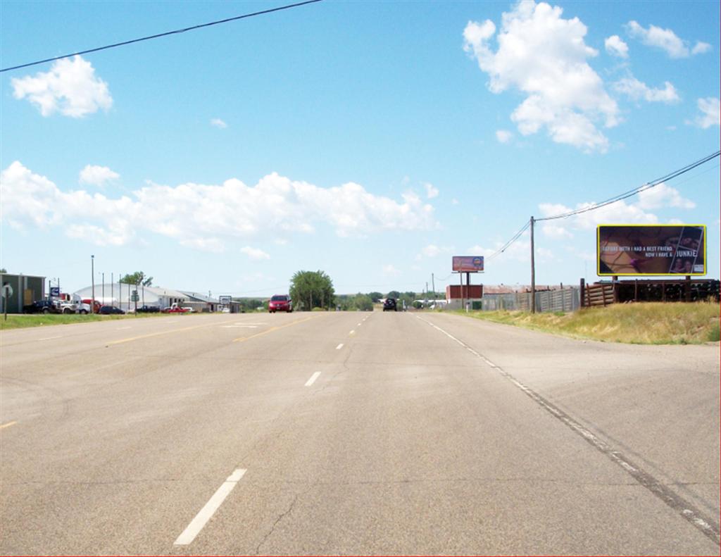 Photo of an outdoor ad in Glendive