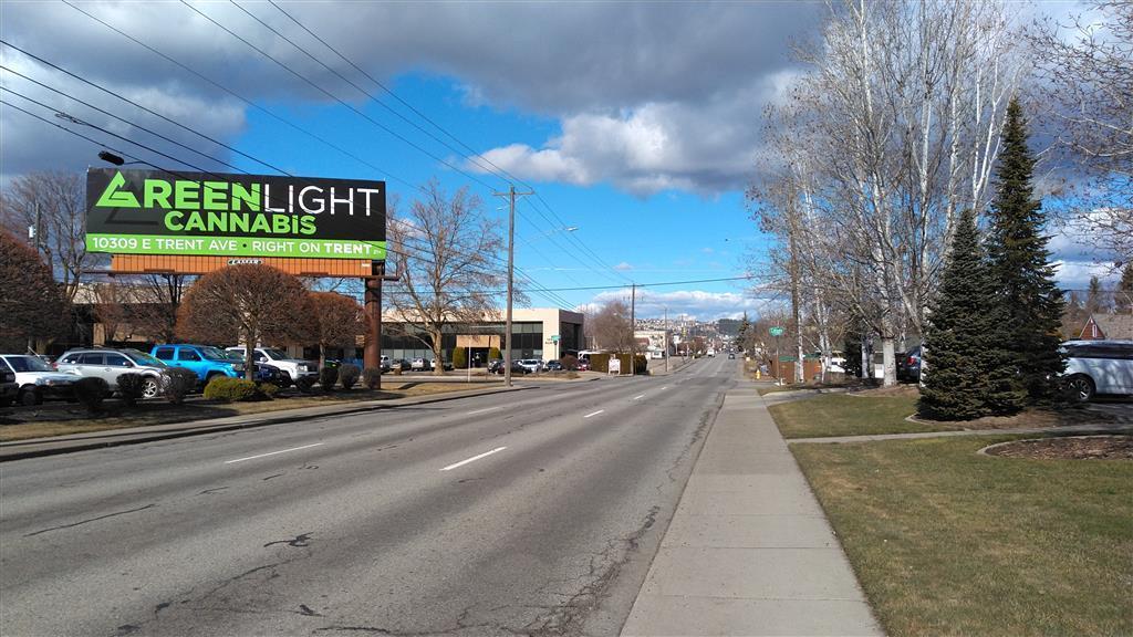 Photo of an outdoor ad in Spokane