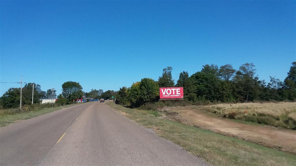 Photo of a billboard in Snow Lake