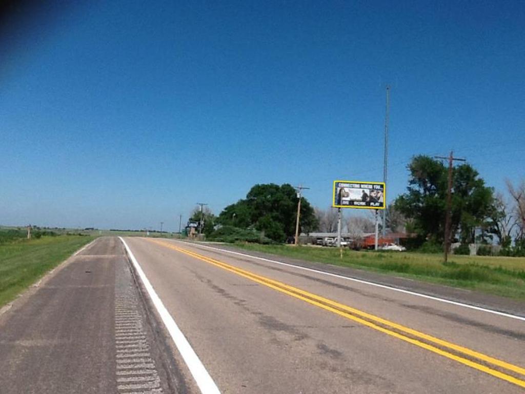 Photo of a billboard in Curtis