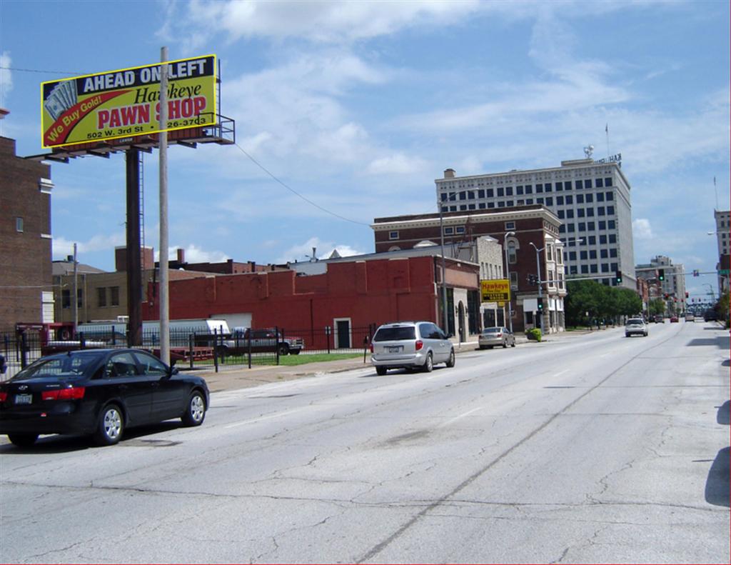 Photo of an outdoor ad in Rock Island