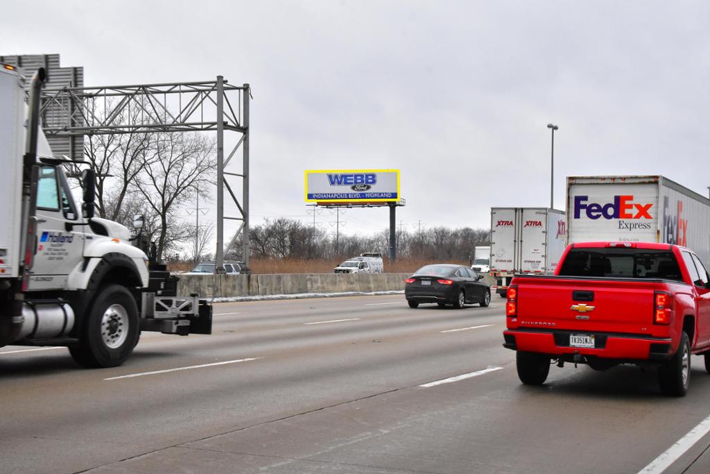 Photo of a billboard in Merrillville
