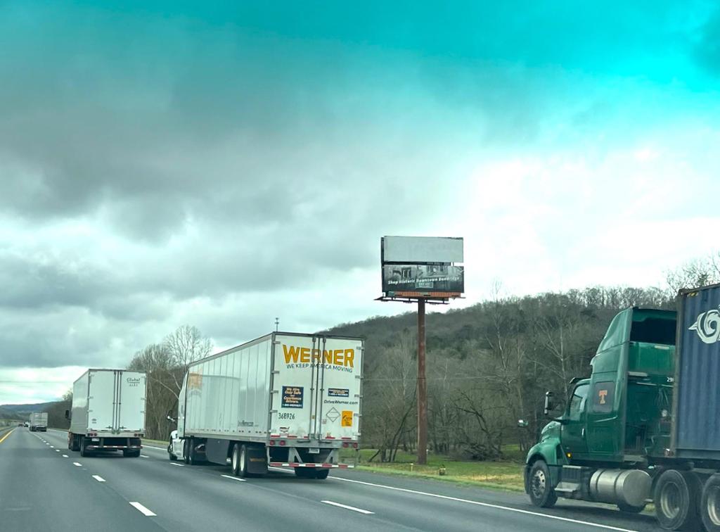 Photo of a billboard in Dandridge
