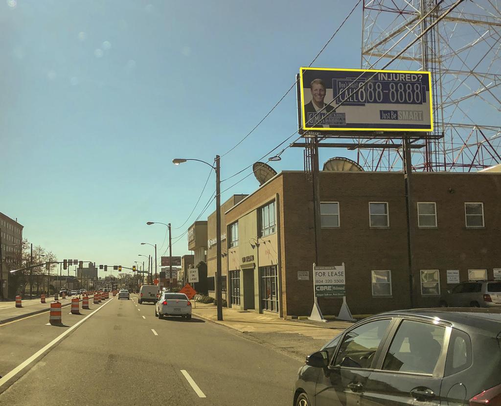 Photo of a billboard in North Chesterfield