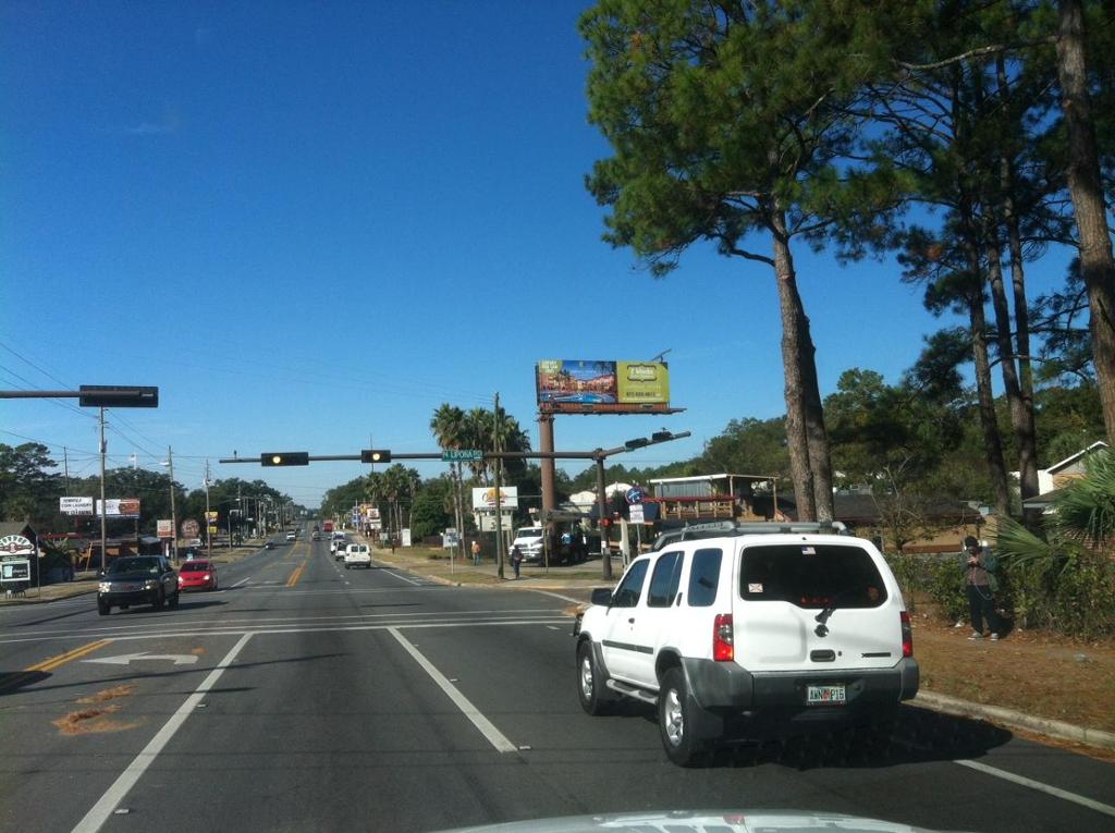 Photo of a billboard in Crawfordville