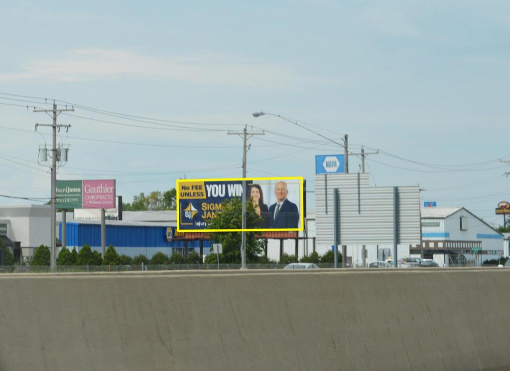 Photo of a billboard in Eureka