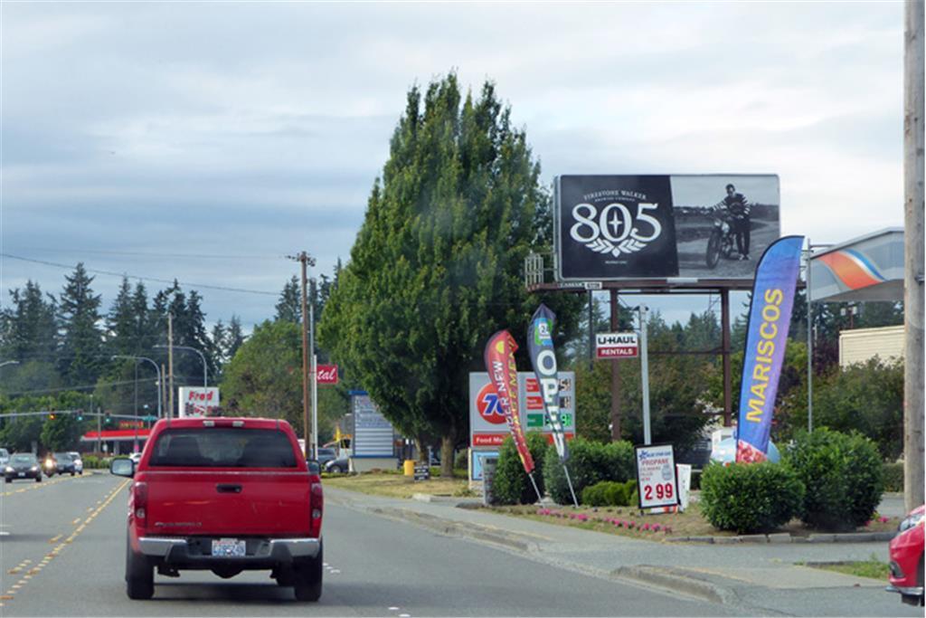 Photo of a billboard in Granite Falls