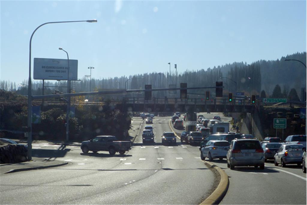 Photo of a billboard in Woodinville