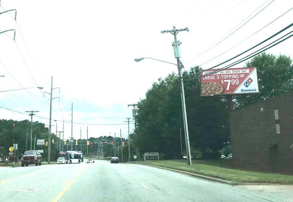 Photo of a billboard in Jamestown