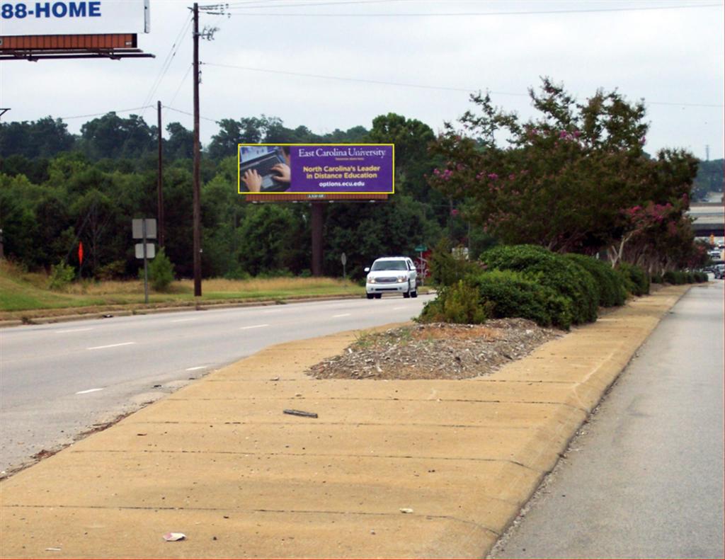 Photo of an outdoor ad in Raleigh