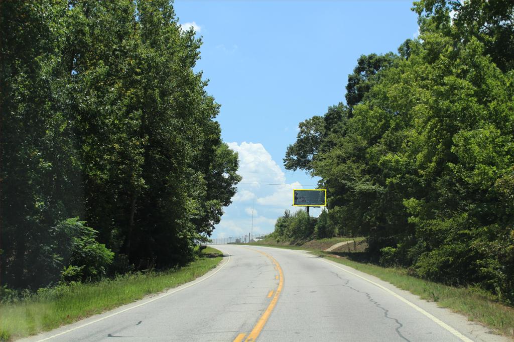 Photo of a billboard in Calhoun Falls