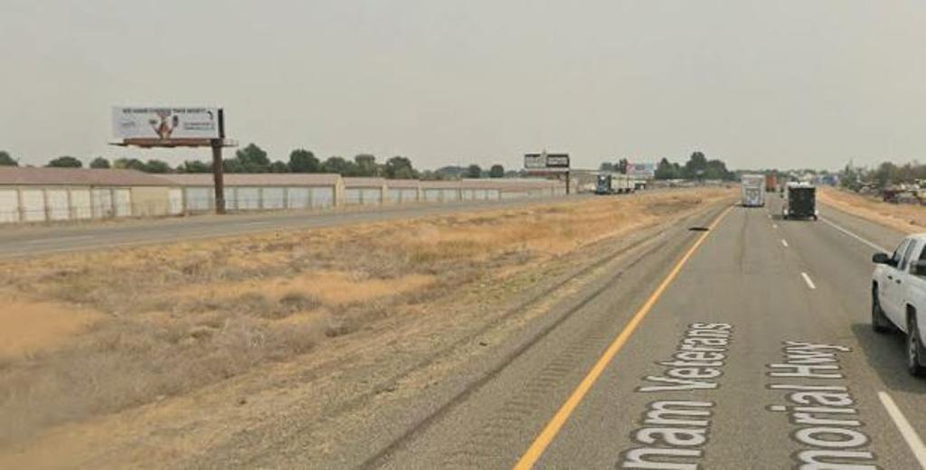 Photo of a billboard in Hammett