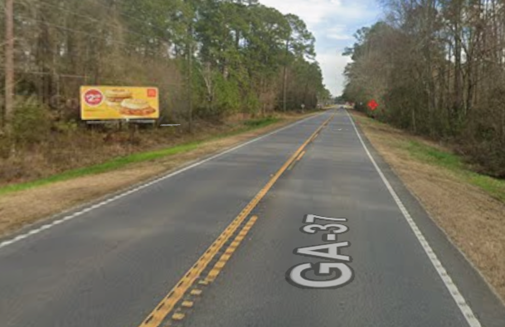 Photo of a billboard in Camilla