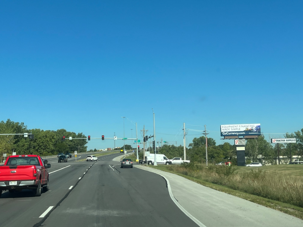 Photo of a billboard in Kennard