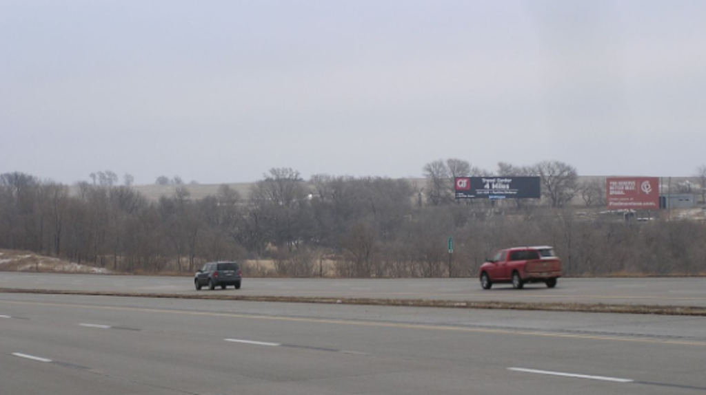 Photo of a billboard in Ithaca
