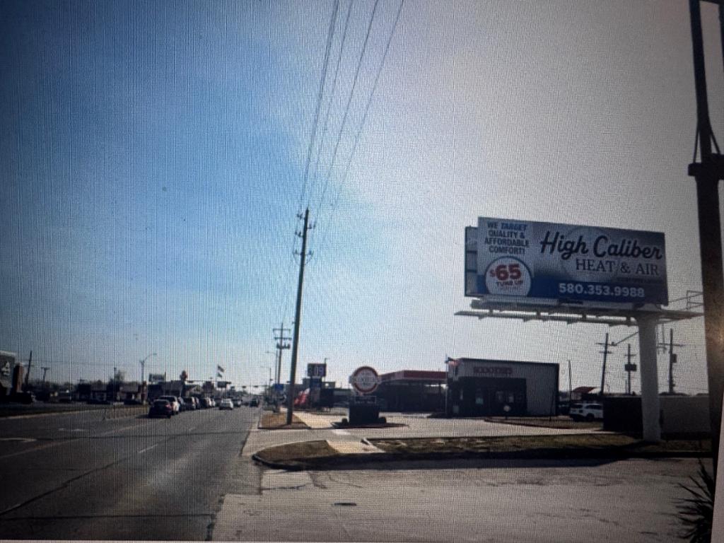Photo of a billboard in Medicine Park
