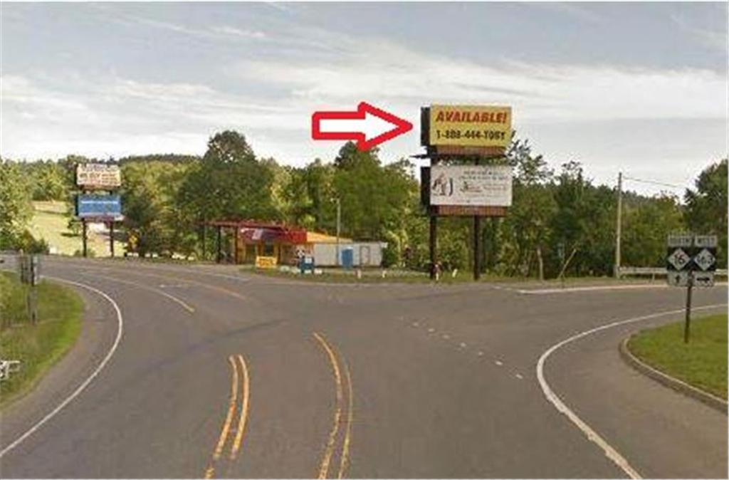 Photo of a billboard in Traphill