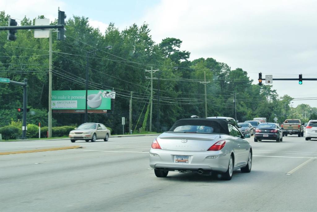 Photo of a billboard in Huger