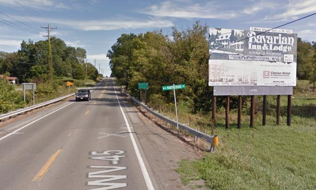 Photo of a billboard in Bakerton