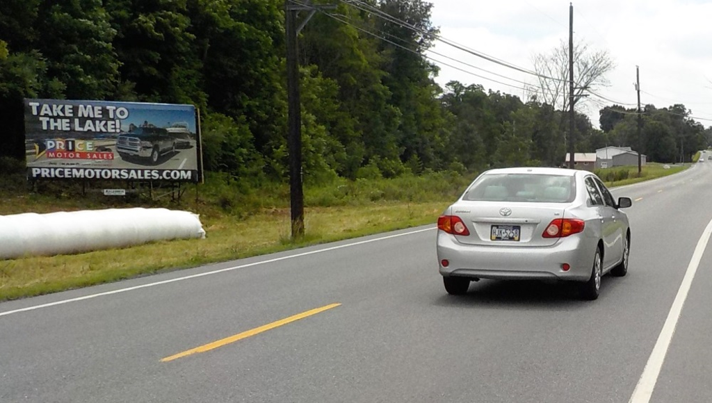 Photo of a billboard in Riddlesburg