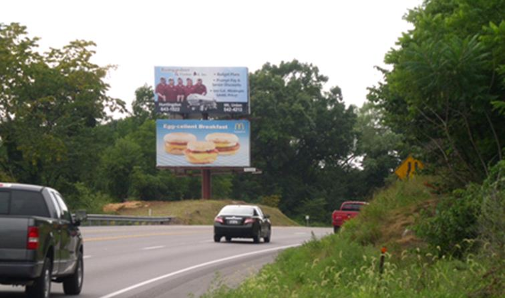 Photo of a billboard in Petersburg