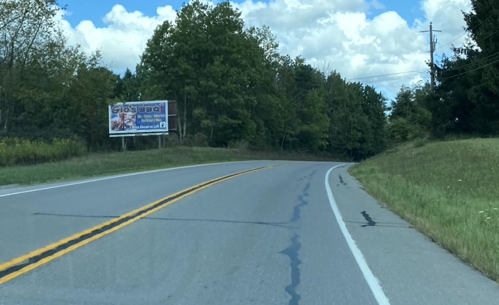 Photo of a billboard in Bigler