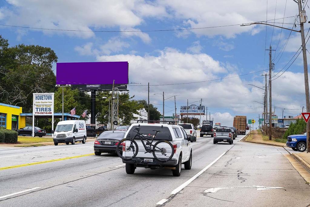 Photo of a billboard in Thomaston