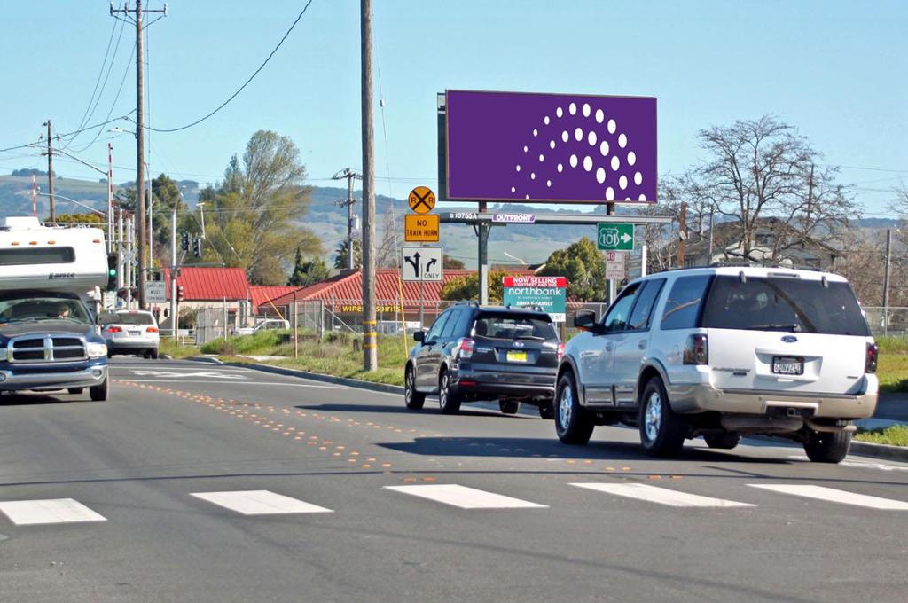 Photo of a billboard in Petaluma