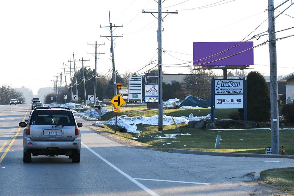 Photo of a billboard in Bull Valley