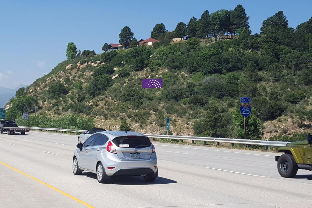 Photo of a billboard in Green Mountain Falls
