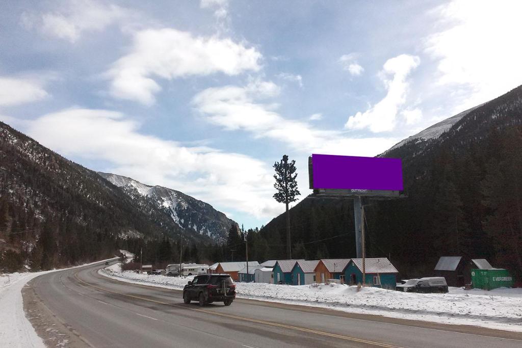 Photo of a billboard in Silver Plume