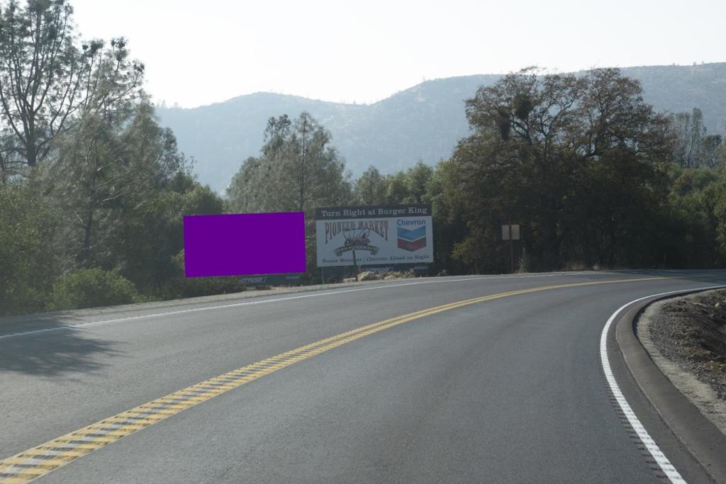 Photo of a billboard in Lee Vining