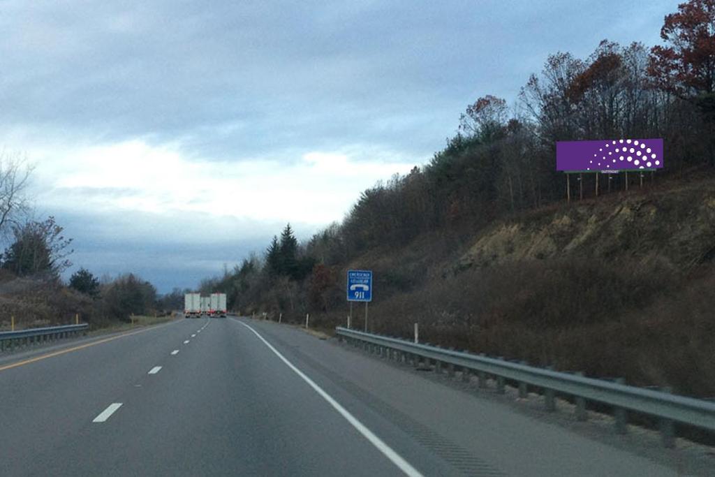 Photo of a billboard in Benezette