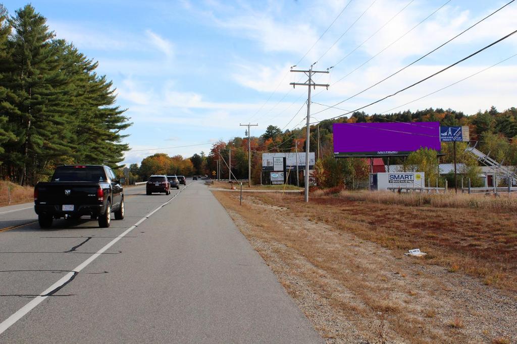 Photo of a billboard in North Waterboro