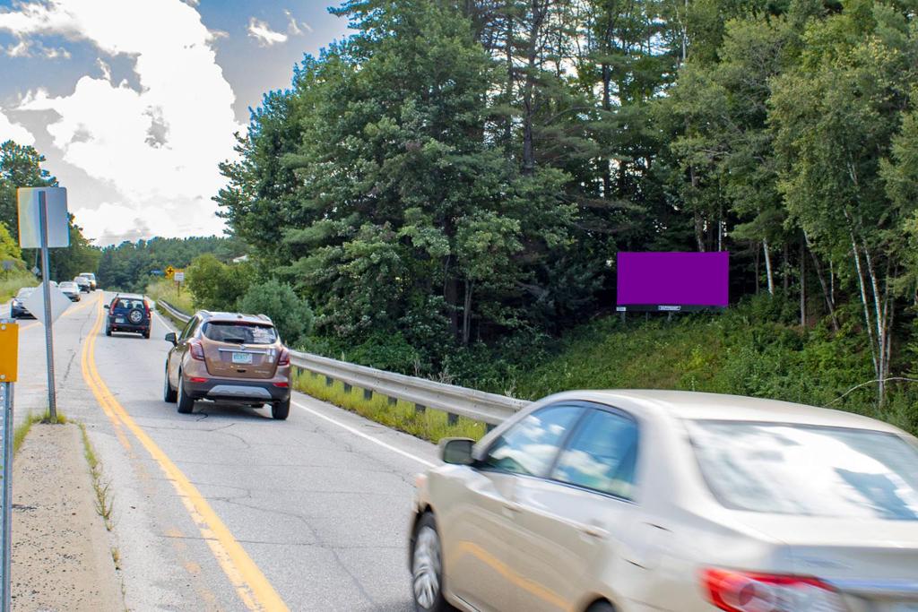 Photo of a billboard in New London