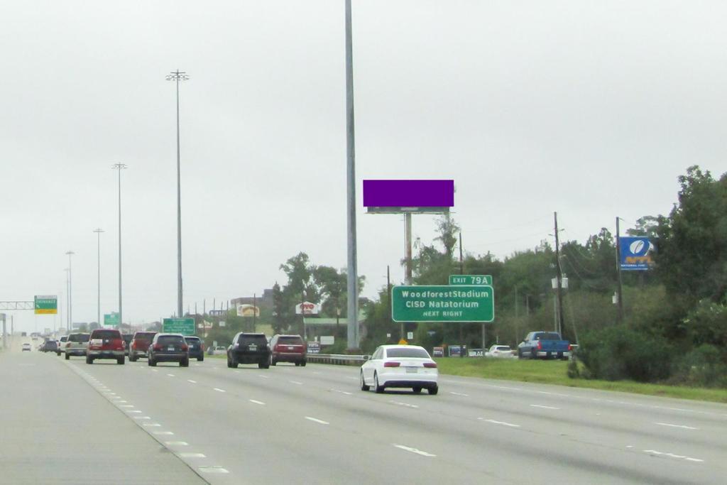 Photo of a billboard in The Woodlands