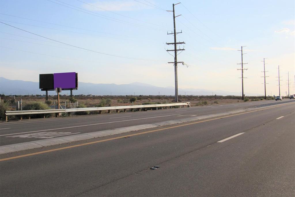 Photo of a billboard in Lucerne Valley
