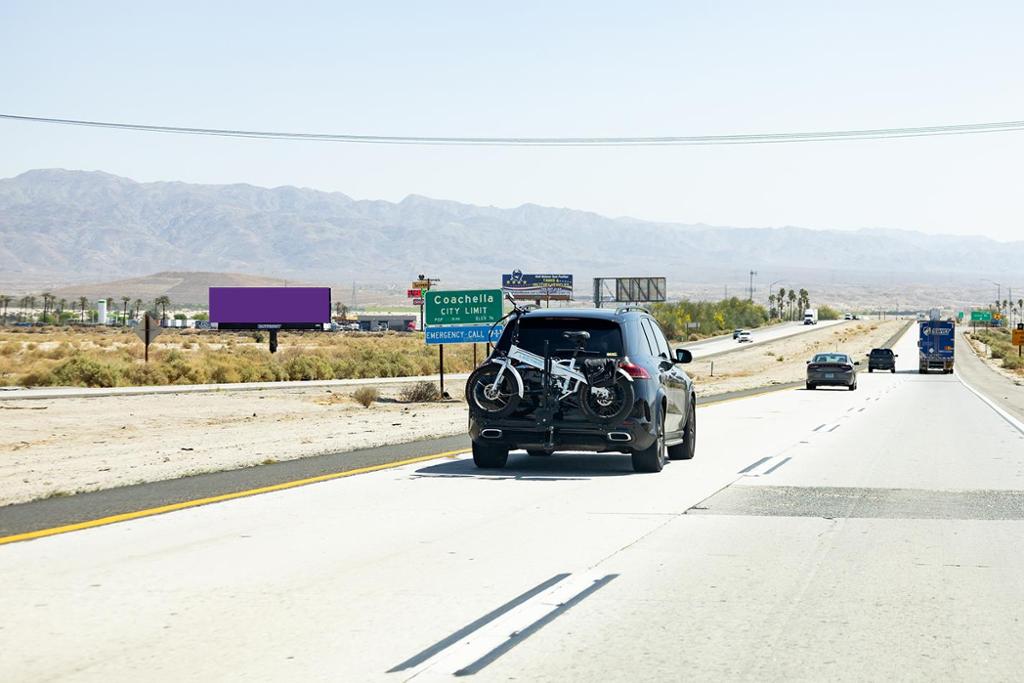Photo of an outdoor ad in Indio