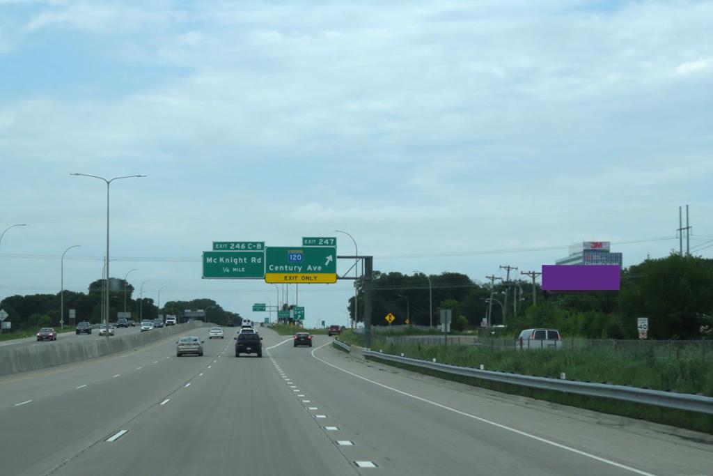 Photo of a billboard in Mantorville
