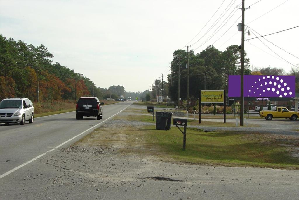 Photo of a billboard in Oak Island