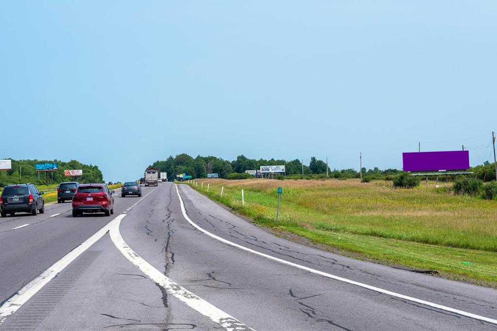 Photo of a billboard in Sackets Harbor