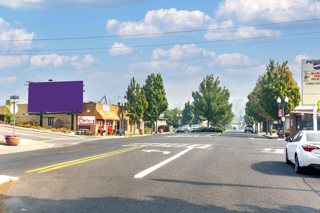 Photo of a billboard in Klamath Falls